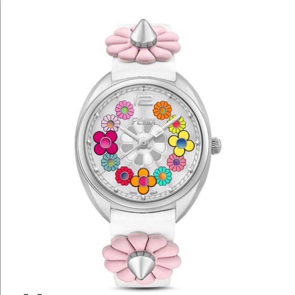 Fendi Momento Flowerland Watch 34mm with box - Picture 1 of 11